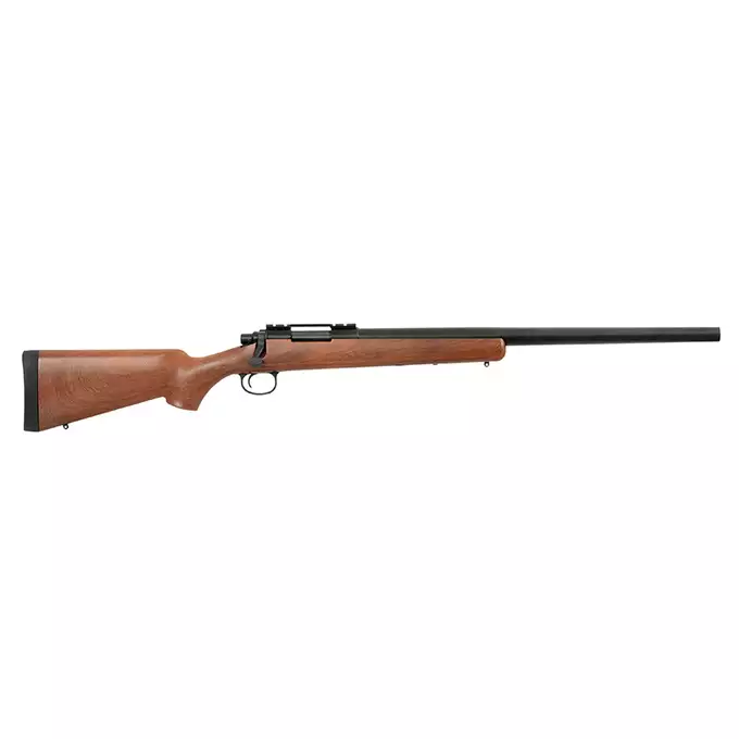 [Zestaw] CM.701C-U Upgraded Version 520 FPS - Wooden Style [CYMA] + Luneta 3-9x40 z wysokimi pierścieniami montażowymi [PCS]
