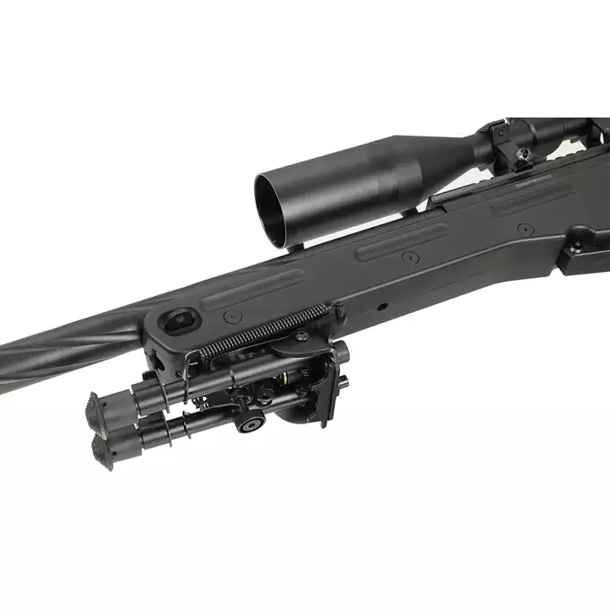 [Zestaw] MB4420 - Black [WELL] + Luneta 3-9x40 z wysokimi pierścieniami montażowymi [PCS]