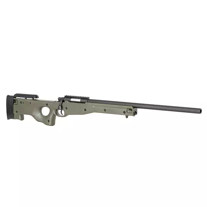[Zestaw] Replika karabinu snajperskiego MP002C - Olive [AGM] + Luneta 3-9x40 z wysokimi pierścieniami montażowymi [PCS]