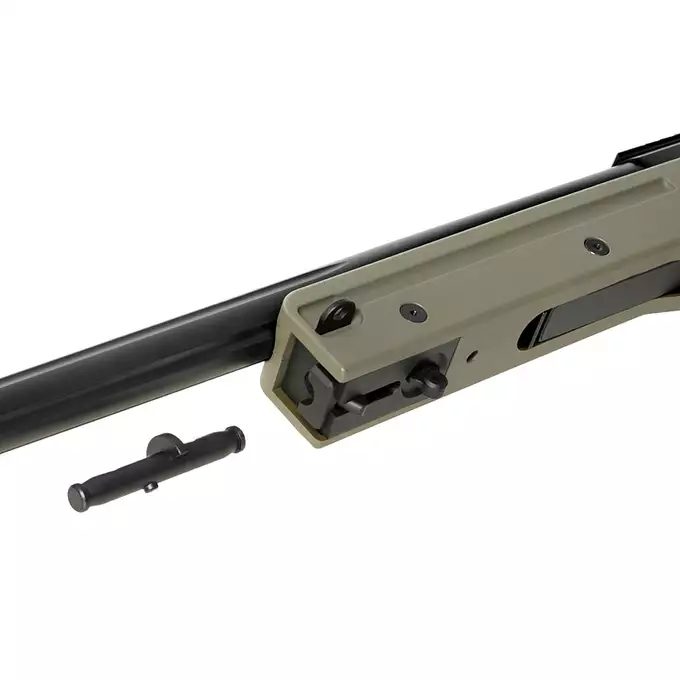 [Zestaw] CM.706-U Upgraded Version 530 FPS - Olive [CYMA] + Luneta 3-9x40 z wysokimi pierścieniami montażowymi [PCS]