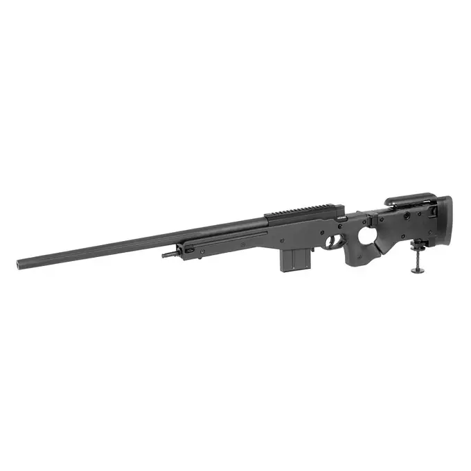 [Zestaw] CM.706-U Upgraded Version 530 FPS - Black [CYMA] + Luneta 3-9x40 z wysokimi pierścieniami montażowymi [PCS]