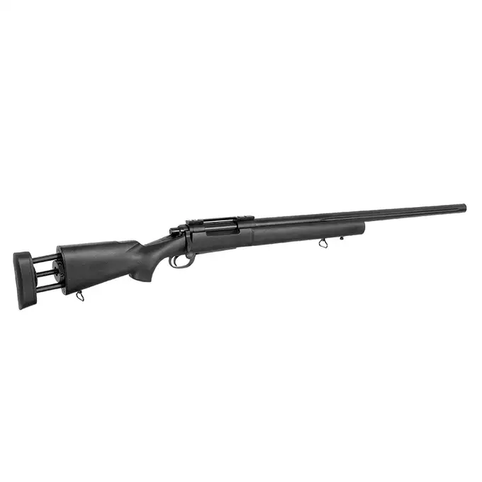 [Zestaw] CM.702A-U Upgraded Version 500 FPS - Black [CYMA] + Luneta 3-9x40 z wysokimi pierścieniami montażowymi [PCS]