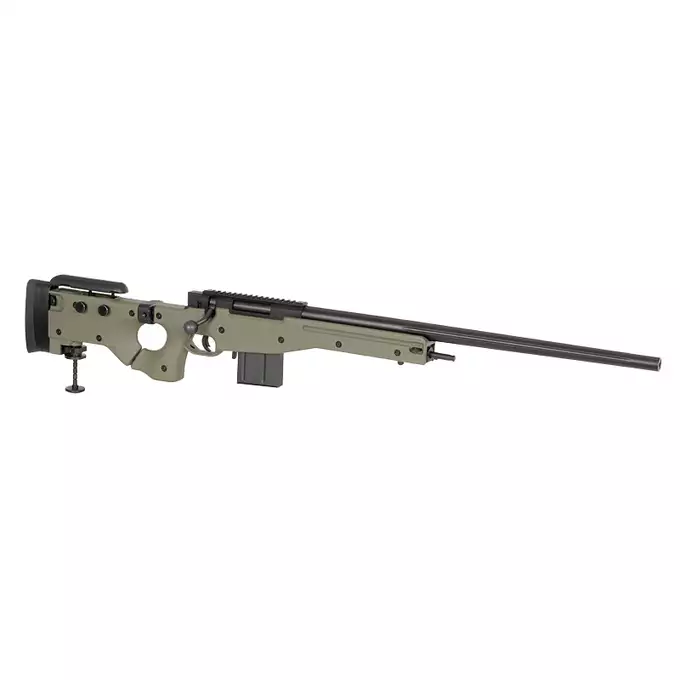 [Zestaw] CM.706-U Upgraded Version 530 FPS - Olive [CYMA] + Luneta 3-9x40 z wysokimi pierścieniami montażowymi [PCS]