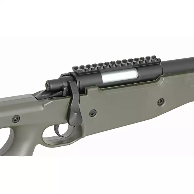 [Zestaw] Replika karabinu snajperskiego MP002C - Olive [AGM] + Luneta 3-9x40 z wysokimi pierścieniami montażowymi [PCS]