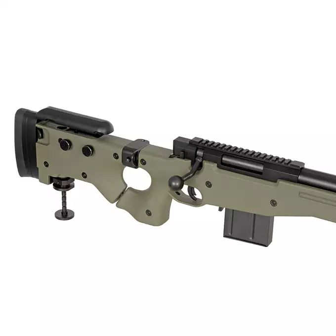 [Zestaw] CM.706-U Upgraded Version 530 FPS - Olive [CYMA] + Luneta 3-9x40 z wysokimi pierścieniami montażowymi [PCS]