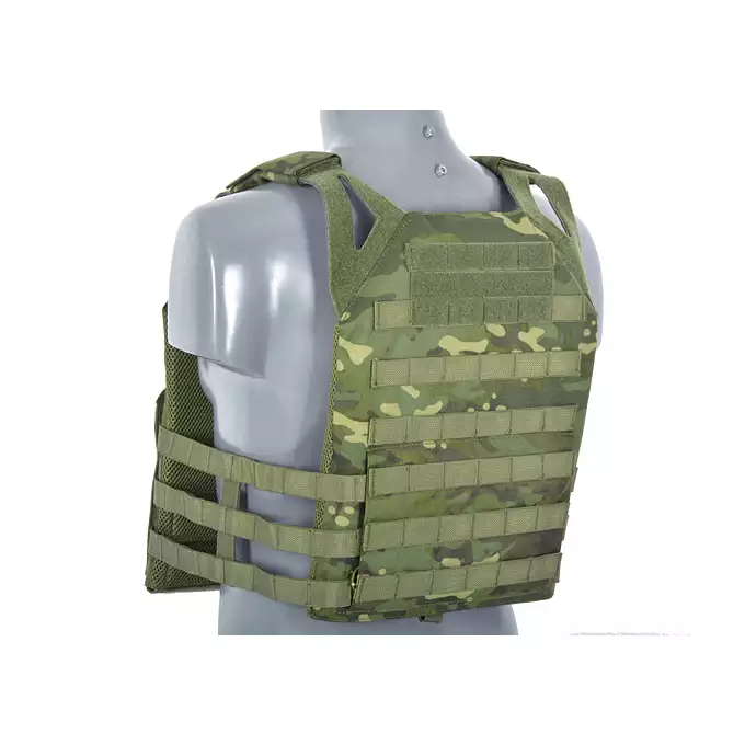 [Zestaw] Jump Plate Carrier V2 (Duży Rozmiar) - MT [8FIELDS] + Plecak hydracyjny MOLLE - Olive [8FIELDS] + Potrójna ładownica karabinowa z zasobnikiem - MT [8FIELDS] + Nerka zrzutowa do kamizelki Mod.2 - MT [8FIELDS] + Duża zrywalna ładownica medyczna - Olive [8FIELDS]
