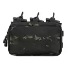 [Set] Simple Plate Carrier with Dummy Soft Armor Inserts - MB + MOLLE Triple Rifle Mag/GP Pouch - MB [8FIELDS]