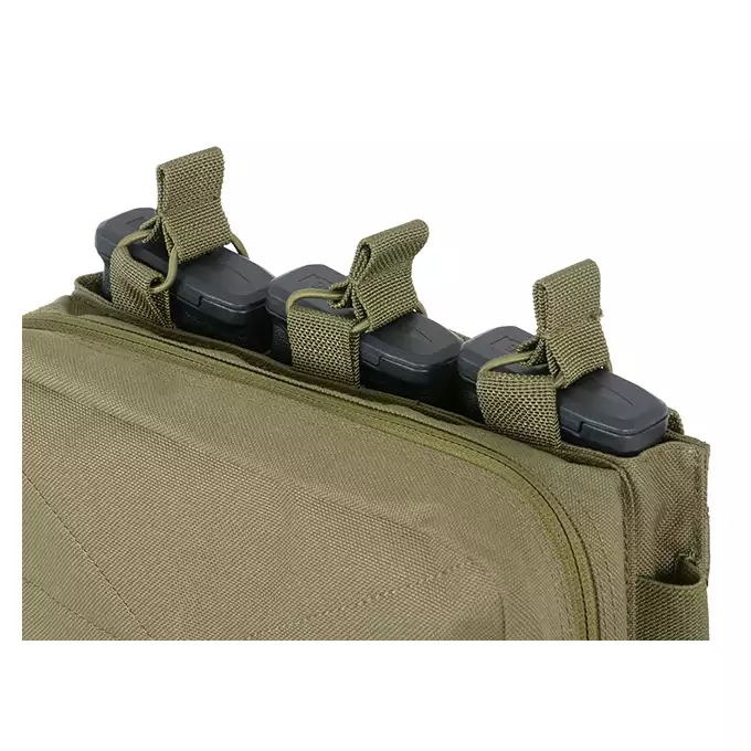 [Zestaw] Jump Plate Carrier V2 (Duży Rozmiar) - MB [8FIELDS] + Plecak hydracyjny MOLLE - MB [8FIELDS] + Potrójna ładownica karabinowa z zasobnikiem - MB [8FIELDS] + Nerka zrzutowa do kamizelki Mod.2 - MB [8FIELDS] + Duża zrywalna ładownica medyczna - Black [8FIELDS]