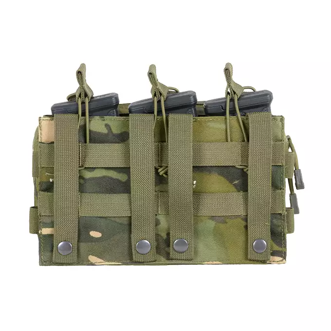 [Zestaw] Jump Plate Carrier V2 (Duży Rozmiar) - MT [8FIELDS] + Plecak hydracyjny MOLLE - Olive [8FIELDS] + Potrójna ładownica karabinowa z zasobnikiem - MT [8FIELDS] + Nerka zrzutowa do kamizelki Mod.2 - Multicamo Tropic [8FIELDS] + Duża zrywalna ładownica medyczna - Olive [8FIELDS]