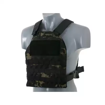 [Zestaw] Prosty Plate Carrier z atrapami miękkich wkładów balistycznych - MB + Potrójna ładownica karabinowa z zasobnikiem - MB [8FIELDS]