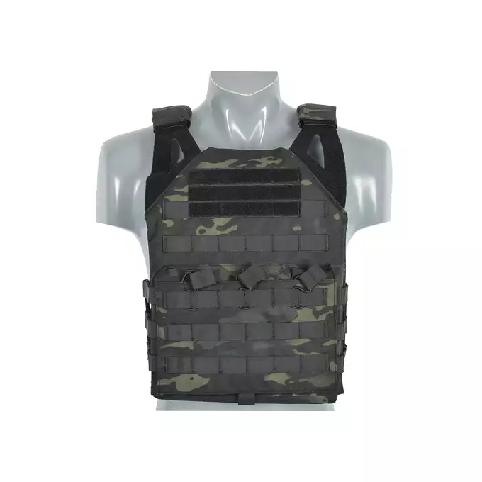[Zestaw] Jump Plate Carrier V2 (Duży Rozmiar) - MB [8FIELDS] + Plecak hydracyjny MOLLE - MB [8FIELDS] + Potrójna ładownica karabinowa z zasobnikiem - MB [8FIELDS] + Nerka zrzutowa do kamizelki Mod.2 - MB [8FIELDS] + Duża zrywalna ładownica medyczna - Black [8FIELDS]