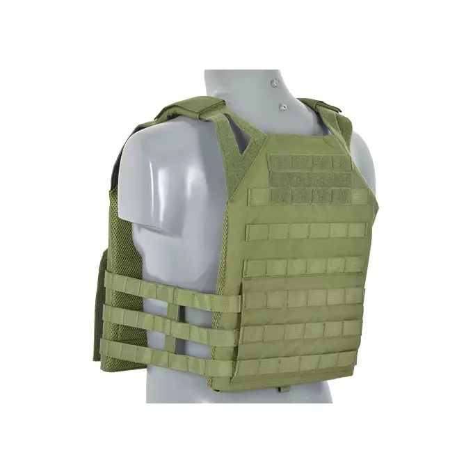 [Zestaw] Jump Plate Carrier V2 (Duży Rozmiar) - Olive [8FIELDS] + Plecak hydracyjny MOLLE - Olive [8FIELDS] + Potrójna ładownica karabinowa z zasobnikiem - Olive [8FIELDS] + Nerka zrzutowa do kamizelki Mod.2 - Olive [8FIELDS] + Duża zrywalna ładownica medyczna - Olive [8FIELDS]