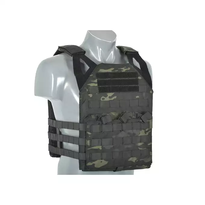 [Zestaw] Jump Plate Carrier V2 (Duży Rozmiar) - MB [8FIELDS] + Plecak hydracyjny MOLLE - MB [8FIELDS] + Potrójna ładownica karabinowa z zasobnikiem - MB [8FIELDS] + Nerka zrzutowa do kamizelki Mod.2 - MB [8FIELDS] + Duża zrywalna ładownica medyczna - Black [8FIELDS]