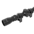 [Zestaw] MB05AE Upgraded Version - Black [WELL] + Luneta 3-9x50 z wysokimi pierścieniami montażowymi [PCS] + Stalowy Dwójnóg teleskopowy do karabinów snajperskich - Black [AGM]