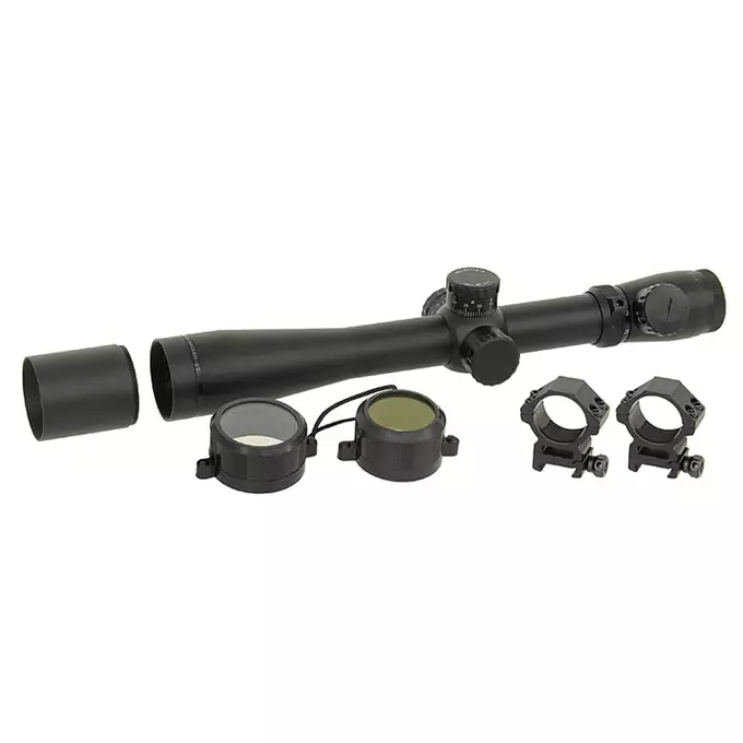 [Zestaw] MB08AE Upgraded Version - Black [WELL] + Luneta M3 3.5-10x40 z podświetlanym krzyżem Military version [PCS]