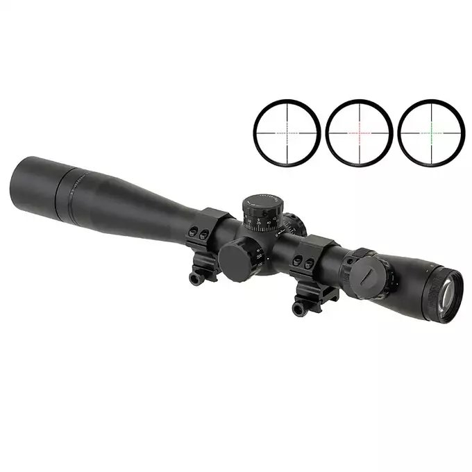 [Zestaw] MB08AE Upgraded Version - Black [WELL] + Luneta M3 3.5-10x40 z podświetlanym krzyżem Military version [PCS] + Stalowy Dwójnóg teleskopowy do karabinów snajperskich - Black [AGM]