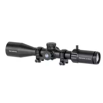 [Zestaw] MB01AE Upgraded Version - Black [WELL] + Luneta MARKSMAN 3.5-10X44 - black [Vector Optics] + Stalowy Dwójnóg teleskopowy do karabinów snajperskich - Black [AGM]