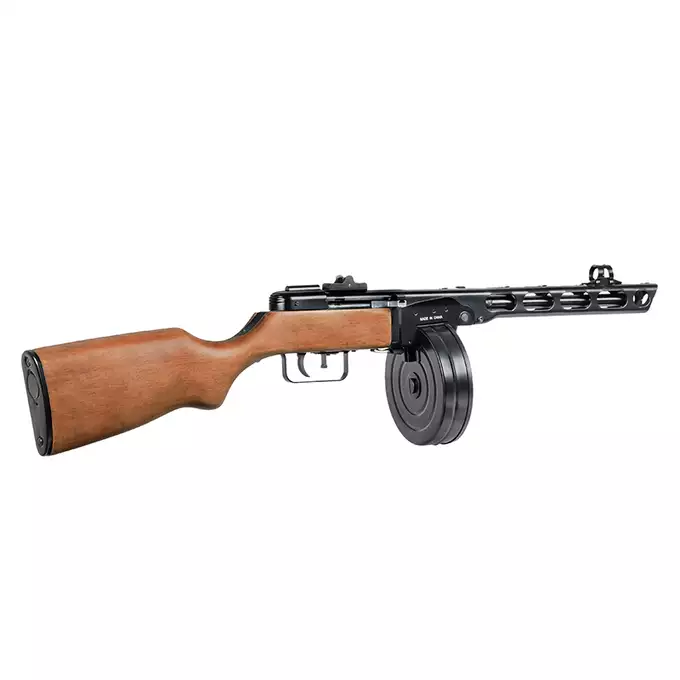 [Set] PPSh submachine gun replica EBB - (ABS Stock Version) [S&amp;T] + 130rd SW-09 PPSH-41 Steel Magazine - Black [S&amp;T]