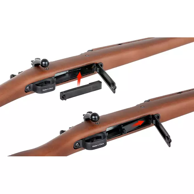 [Zestaw] Replika karabinu powtarzalnego M1903A3  - (ABS Stock Version) [S&amp;T] + Montaż pod lunetę do karabinu M1903A3 [S&amp;T]