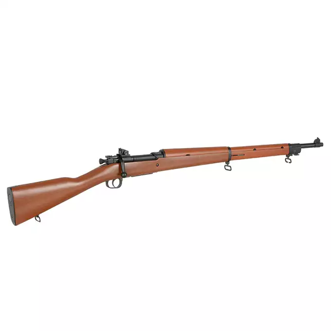 [Zestaw] Replika karabinu powtarzalnego M1903A3  - (ABS Stock Version) [S&amp;T] + Montaż pod lunetę do karabinu M1903A3 [S&amp;T]