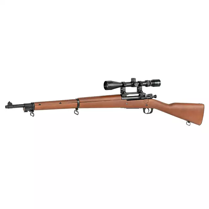 [Zestaw] Replika karabinu powtarzalnego M1903A3  - (ABS Stock Version) [S&amp;T] + Montaż pod lunetę do karabinu M1903A3 [S&amp;T]