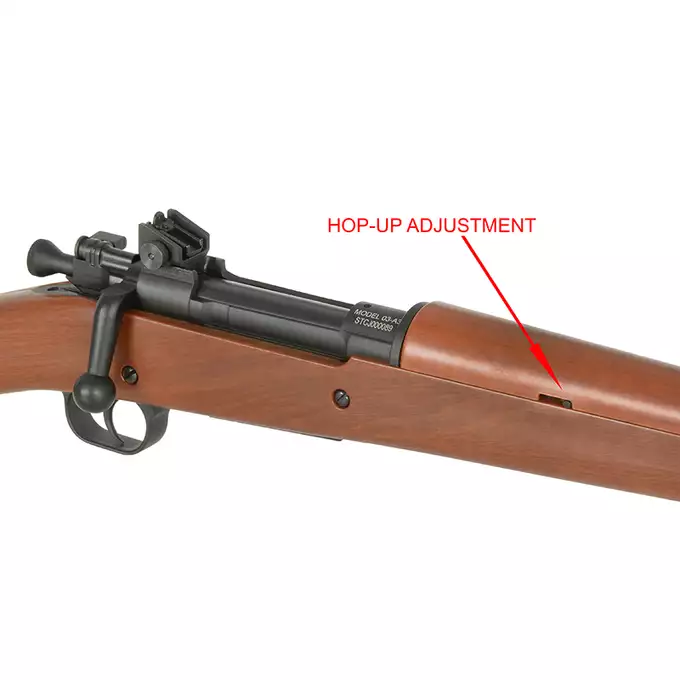 [Zestaw] Replika karabinu powtarzalnego M1903A3  - (ABS Stock Version) [S&amp;T] + Montaż pod lunetę do karabinu M1903A3 [S&amp;T]