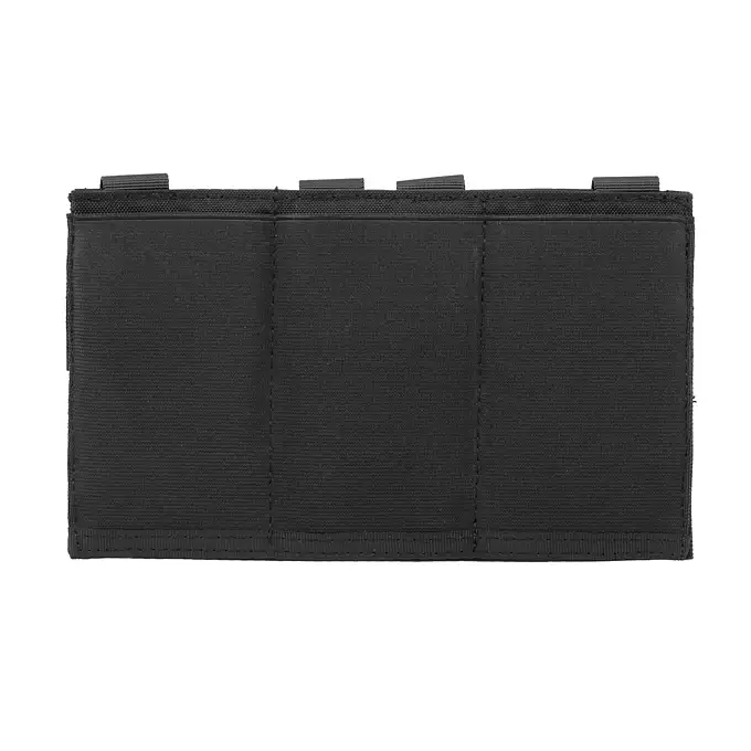 Elastic Triple M4/M16 Magazine Pouch - Black [8FIELDS]