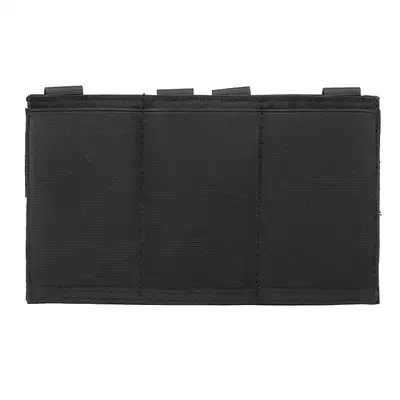 Elastyczna potrójna ładownica na magazynki M4/M16 - Czarny [8FIELDS]