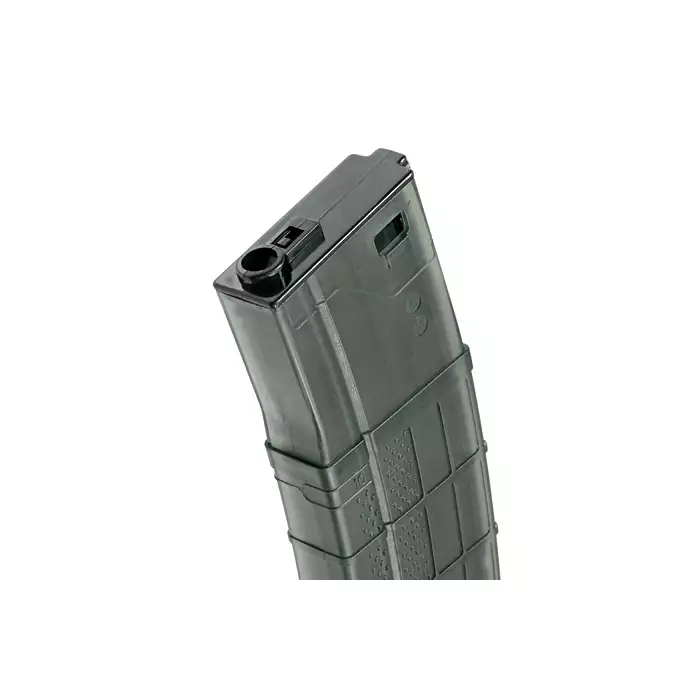 [Zestaw] Polimerowy magazynek 200 kulek 416/SCAR16/AR15 - Translucent [BattleAxe]