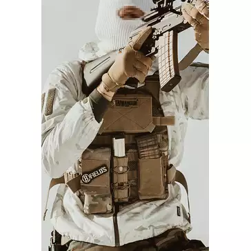 Elastic Single M4/M16 Magazine Pouch - Black [8FIELDS]