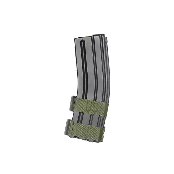 [Zestaw] Elektryczny podwójny magazynek na 1000 kulek do M4/M16 - Grey [BattleAxe]