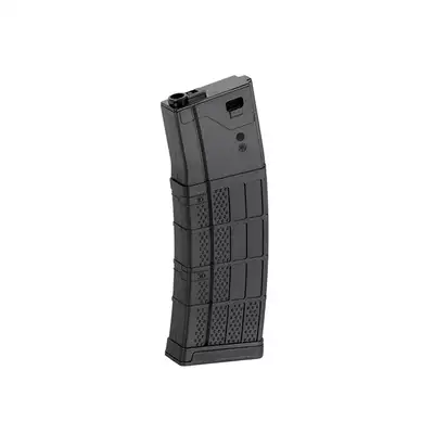 [Zestaw] Polimerowy magazynek 130 kulek 416/SCAR16/AR15 - Black [BattleAxe]