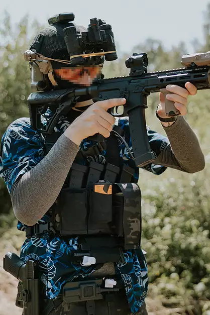 Elastic Single M4/M16 Magazine Pouch - Black [8FIELDS]