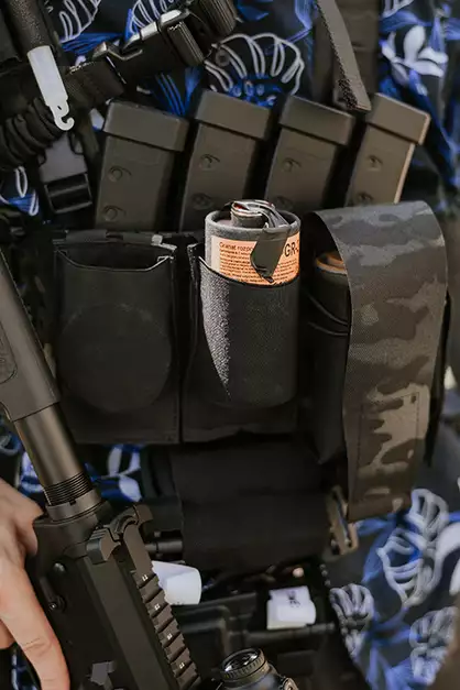 Elastic Single M4/M16 Magazine Pouch - Black [8FIELDS]
