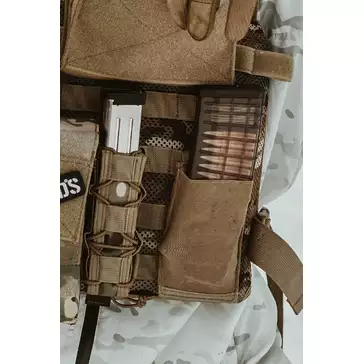 Elastic Single M4/M16 Magazine Pouch - Black [8FIELDS]