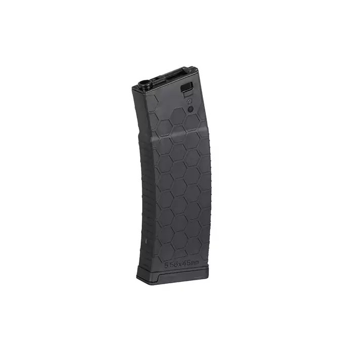 [Zestaw] Polimerowy magazynek 450 kulek AR15/SCAR16/TAVOR/ARX100 - Black [BattleAxe]