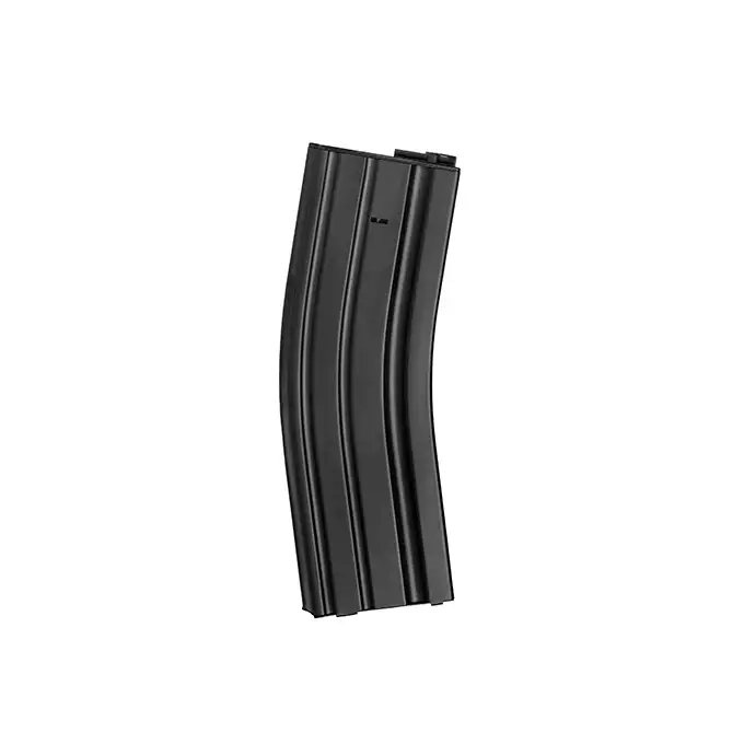 [Zestaw] 200-kulkowy stalowy magazynek do AR-15 - Black [BattleAxe]