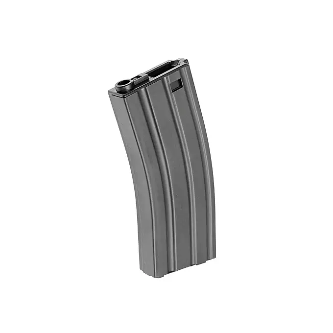 [Zestaw] 200-kulkowy stalowy magazynek do AR-15 - Black [BattleAxe]