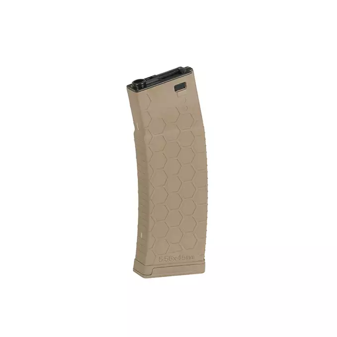 [Zestaw] Polimerowy magazynek 450 kulek AR15/SCAR16/TAVOR/ARX100 - Tan [BattleAxe]