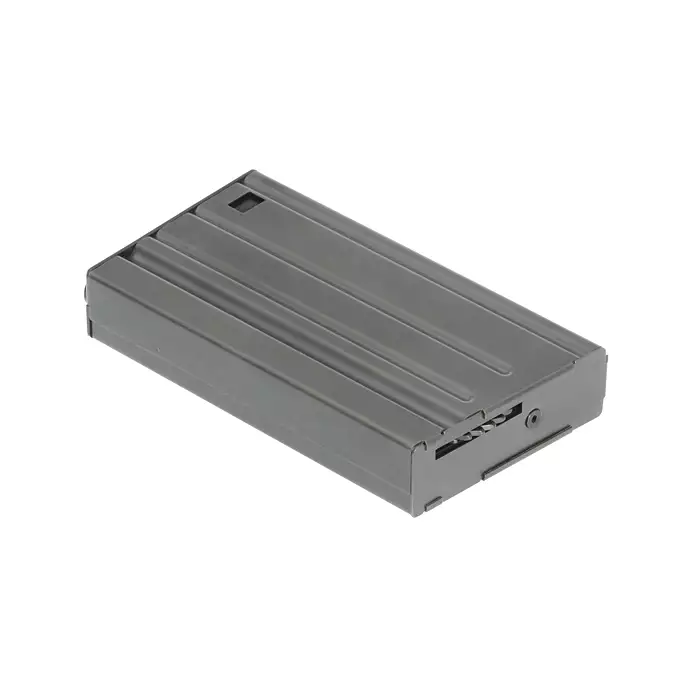 [Zestaw] Magazynek Hi-Cap (Battle Worn) na 400 kulek do SR25 - Black [BattleAxe]