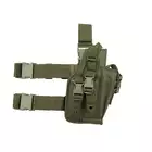 Universal drop leg large pistol holster - Olive [8FIELDS]