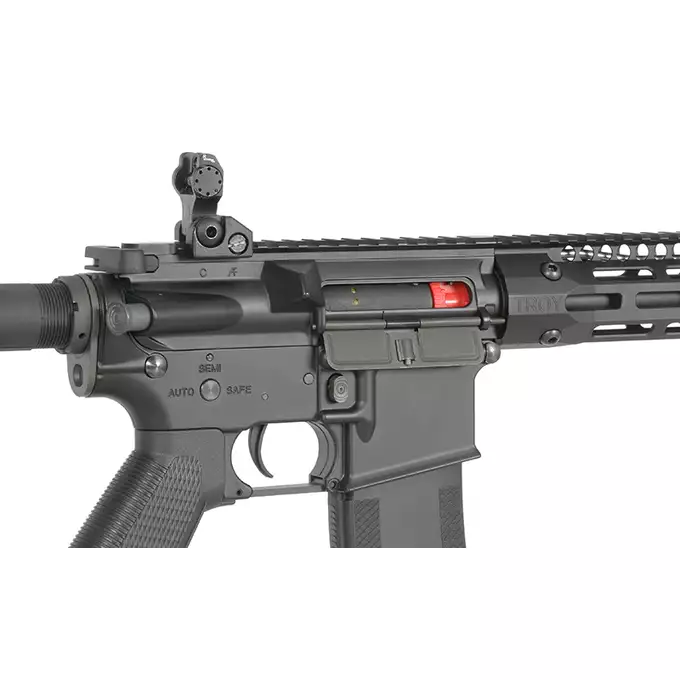[Zestaw] Replika karabinka TROY SOCC CQB - Black [EMG] + Zestaw 2 magazynków Troy BattleMag na 220 kulek do M4/AR15 [EMG]