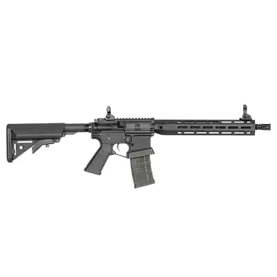 [Zestaw] Replika karabinka Lancer Systems 14.5" L15 Defense - Black [EMG] + Magazynek LANCER L5 AWM 5.56x45 na 220 kulek do M4/AR15 [EMG]