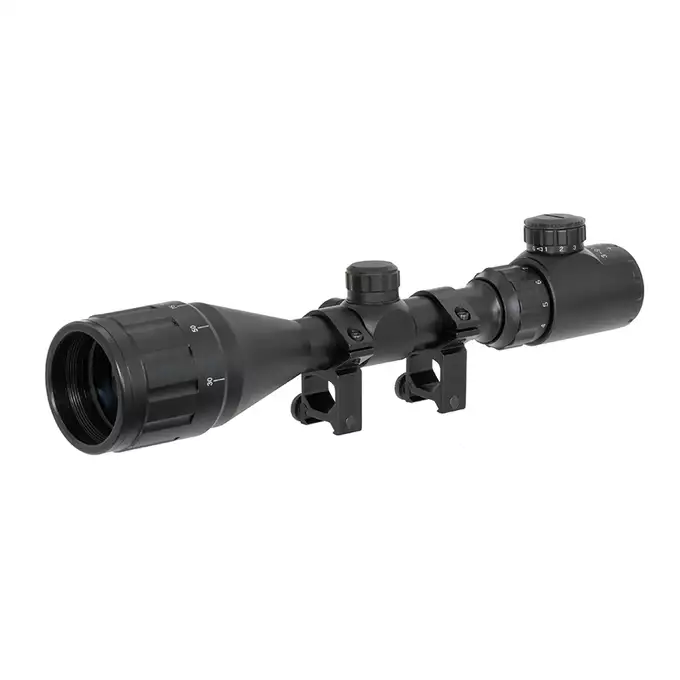 [Zestaw] MB03AE Upgraded Version (520 FPS) - Black [WELL] + Celownik optyczny 3-9X50AOEG - Black [PCS] + Regulowany dwójnóg na szynę RIS - krótki [PJ]