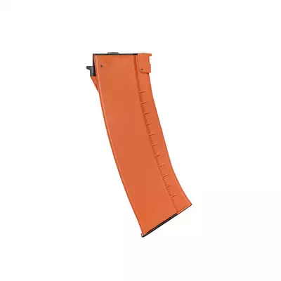 [Zestaw] Replika Karabinka AKS-74N Sports Line AEG [S&amp;T] + Polimerowy magazynek mid-cap na 150 kulek do AK74/AK105 - Orange [S&amp;T]