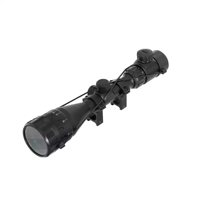 [Zestaw] MB03AE Upgraded Version (520 FPS) - Black [WELL] + Celownik optyczny 3-9X50AOEG - Black [PCS] + Regulowany dwójnóg na szynę RIS - krótki [PJ]