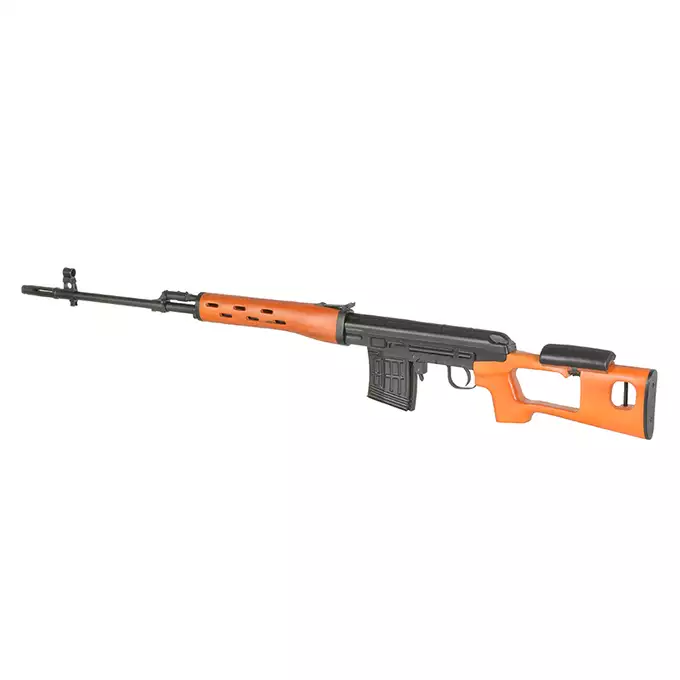 [Zestaw] Replika karabinu wyborowego SWD Spring (Real wood) [Snow Wolf] + Magazynek SVD 80 kulek Mid-Cap - Black [Snow Wolf]