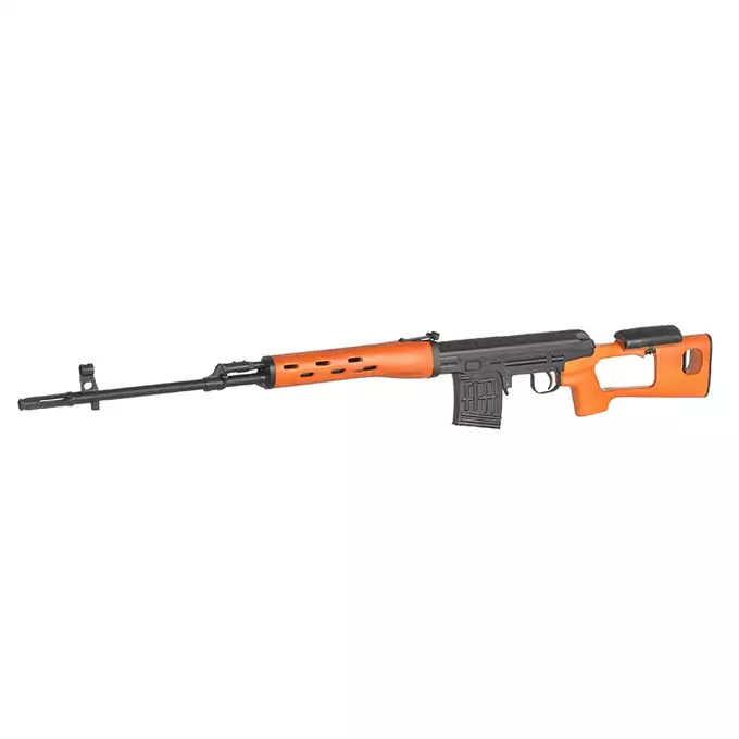 [Zestaw] Replika karabinu wyborowego SWD Spring (Real wood) [Snow Wolf] + Magazynek SVD 80 kulek Mid-Cap - Black [Snow Wolf]
