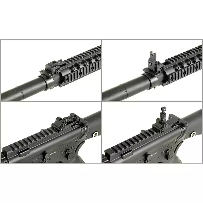 [Zestaw] CM.072 [CYMA] + Replika amerykańskiego granatnika M203 Long QD RIS 40mm [A&amp;K]