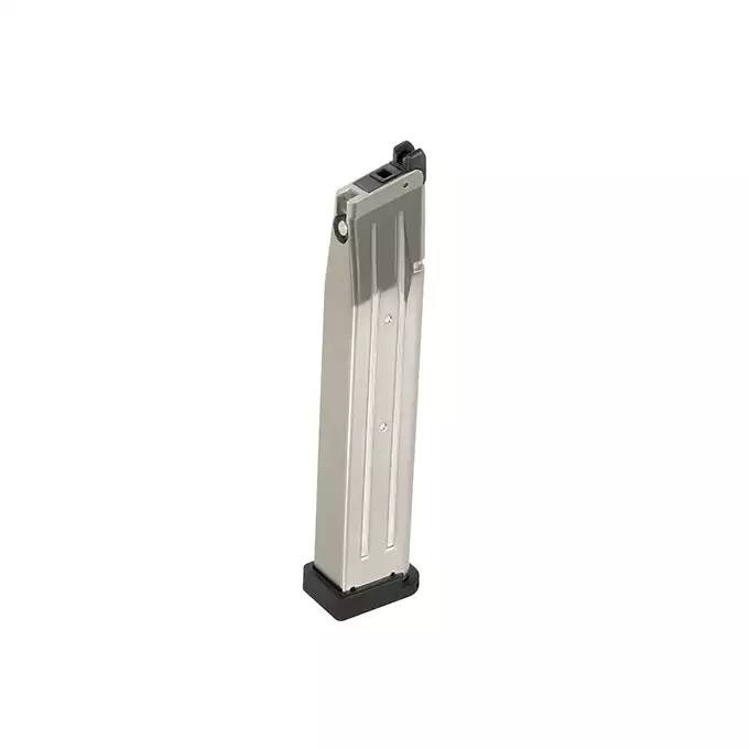 [Zestaw] Długi magazynek do modeli Hi-Capa R501/R603/R604 - Silver [Army Armament]